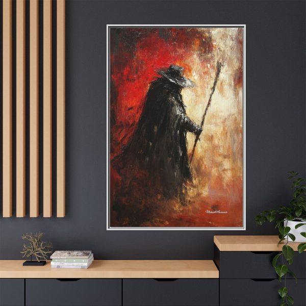 Mysterious Framed Canvas Art, Gothic Wall Decor, Dark Fantasy Art, Home Aesthetic, Unique Gift for Art Lovers, Halloween Decor - Image 72