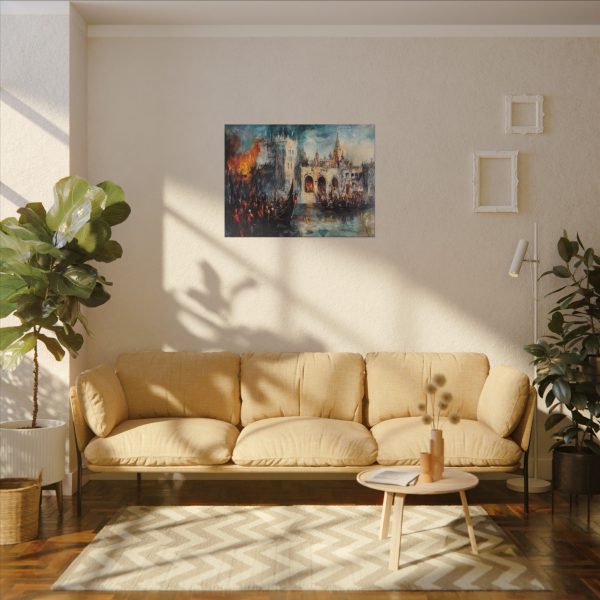 Vibrant Art Canvas Print, Stretched Wall Decor, Modern Home Aesthetic, Unique Gift for Art Lovers, Perfect for Living Room, Office - Image 19