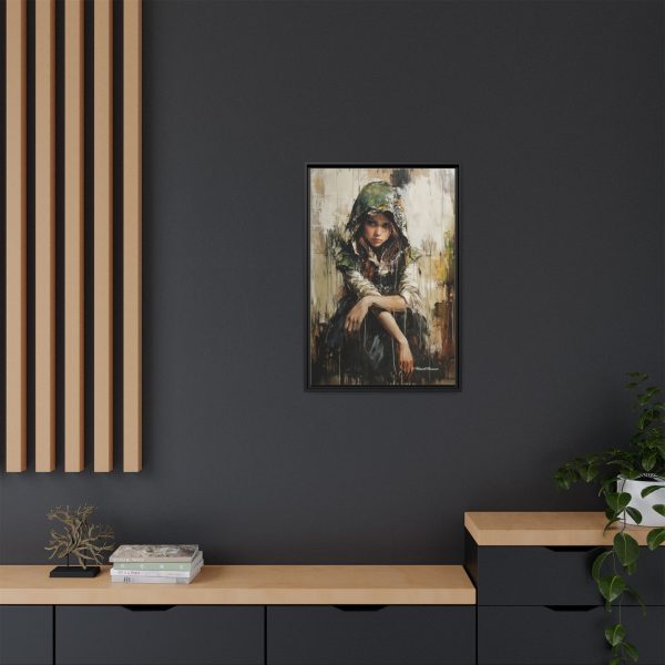 Framed Wall Art - Urban Girl, Home Decor for Art Lovers, Unique Gift for Him/Her, Gallery Style Print, Decorative Artwork - Image 4