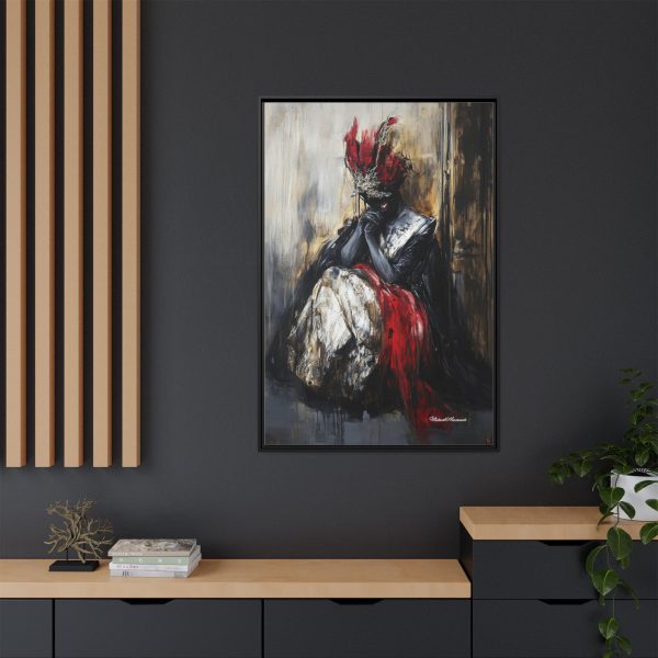 Elegant Framed Canvas Art, Contemporary Wall Decor, Living Room Art, Unique Gift, Home Aesthetic, Modern Art Print, Multi-color Artwork - Image 16