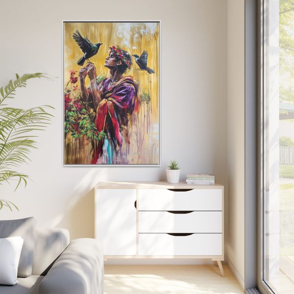 Vibrant Framed Wall Art Print, Colorful Home Decor, Inspirational Canvas, Gift for Art Lovers, Bohemian Style Wall Decor, [...] - Image 71