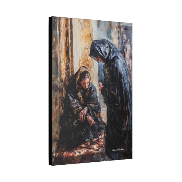 Emotive Stretched Canvas Art, Inspirational Wall Decor for Home, Unique Gifts for Art Lovers, Spiritual Gallery Wall Piece, Elegant [...] - Image 14