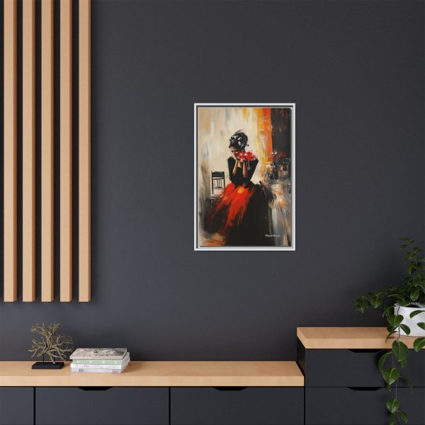 Elegant Framed Canvas Art - Emotional Portrait, Wall Decor, Home Decor, Gift for Art Lovers, Special Occasions - Image 20