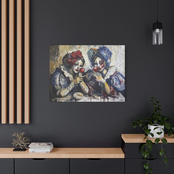 Darkly Whimsical Canvas Art, Creepy Painting, Surreal Home Decor, Unique Gift for Art Lovers, Halloween Decoration - Image 20