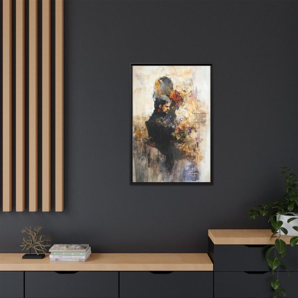 Framed Canvas Art Print, Abstract Wall Decor, Elegant Home Accent, Gift for Art Lovers, Gallery Wall Piece, Contemporary Design - Image 8