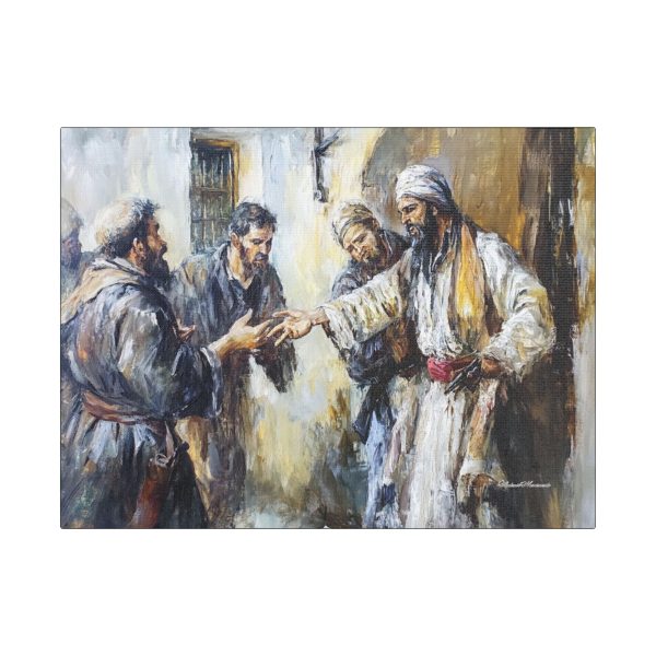 Canvas Wall Art, Religious Painting, Spiritual Home Decor, Inspirational Gift, Biblical Artwork, Church Decoration - Image 5