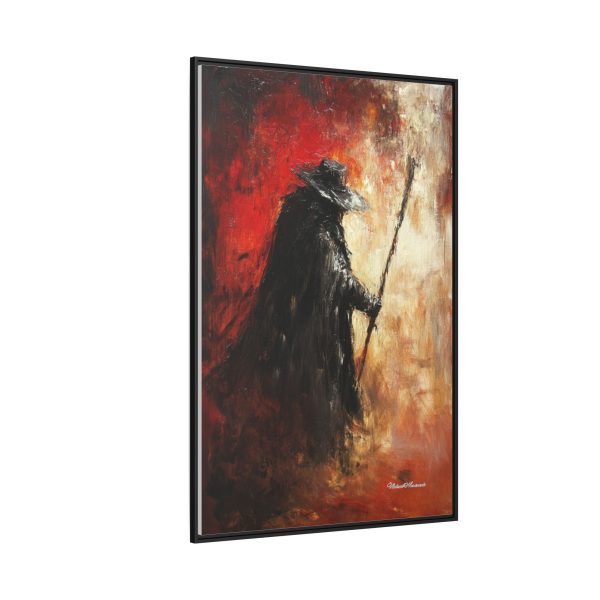 Mysterious Framed Canvas Art, Gothic Wall Decor, Dark Fantasy Art, Home Aesthetic, Unique Gift for Art Lovers, Halloween Decor - Image 62