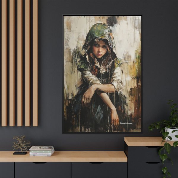 Framed Wall Art - Urban Girl, Home Decor for Art Lovers, Unique Gift for Him/Her, Gallery Style Print, Decorative Artwork - Image 64