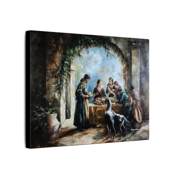 Artistic Canvas Wall Art, Stretched Canvas Print, Home Decor, Vintage Scene, Gift for Art Lovers, Gallery Wall - Image 2