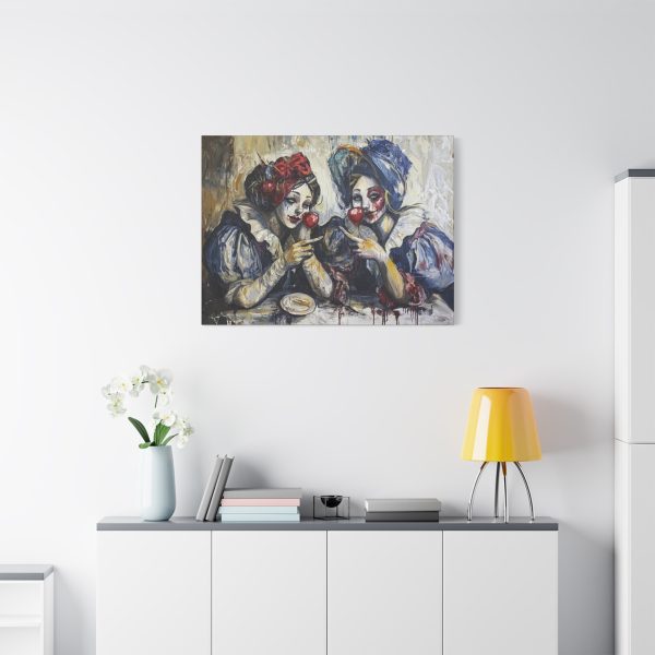 Darkly Whimsical Canvas Art, Creepy Painting, Surreal Home Decor, Unique Gift for Art Lovers, Halloween Decoration - Image 19
