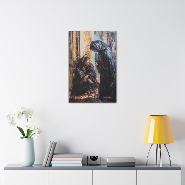 Emotive Stretched Canvas Art, Inspirational Wall Decor for Home, Unique Gifts for Art Lovers, Spiritual Gallery Wall Piece, Elegant [...] - Image 15