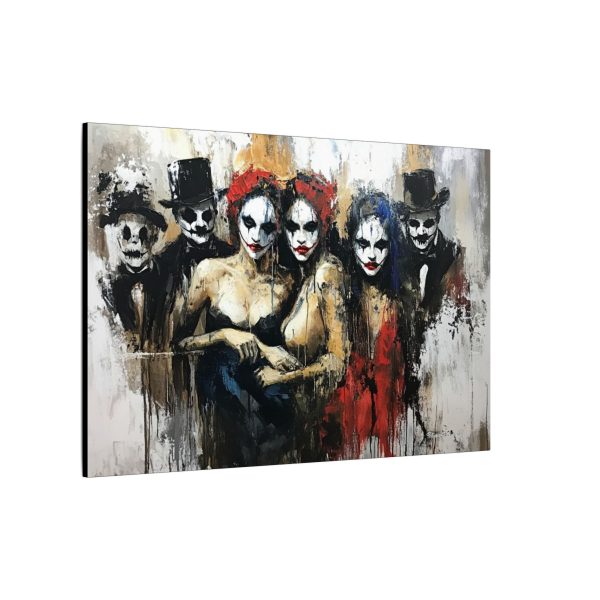 Dramatic Canvas Art Print, Modern Wall Decor, Unique Home Decoration, Abstract Artwork, Great for Halloween or Parties - Image 4