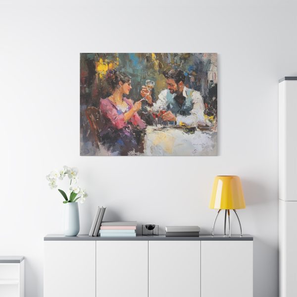 Romantic Canvas Art Print, Wall Decor, Couple Artwork, Romantic Gift, Home Accent - Image 23