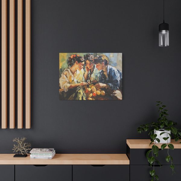Canvas Art Print, Friends Gathering, Home Decor Wall Art, Gallery Wrapped, Colorful Still Life, Gift for Art Lovers - Image 16