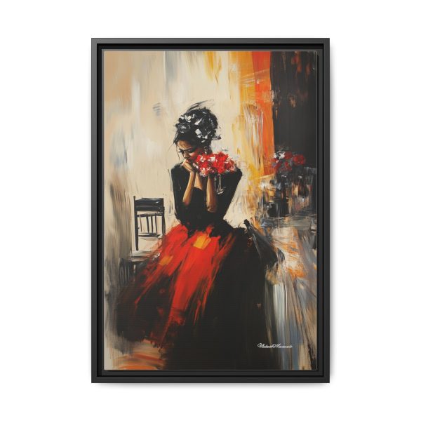 Elegant Framed Canvas Art - Emotional Portrait, Wall Decor, Home Decor, Gift for Art Lovers, Special Occasions - Image 49