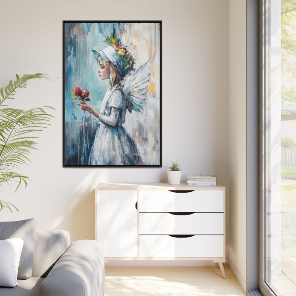 Whimsical Fairy Art Print, Colorful Home Decor, Kids Room Wall Art, Unique Gift, Magical Framed Canvas - Image 67