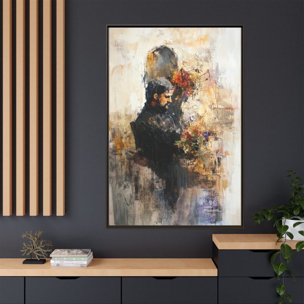 Framed Canvas Art Print, Abstract Wall Decor, Elegant Home Accent, Gift for Art Lovers, Gallery Wall Piece, Contemporary Design - Image 68