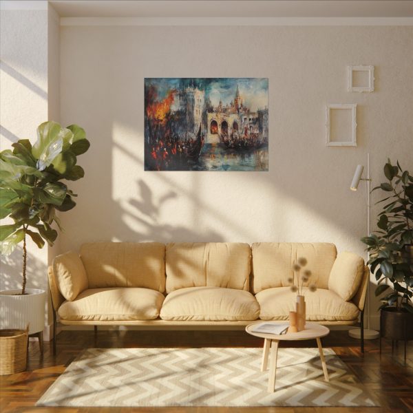 Vibrant Art Canvas Print, Stretched Wall Decor, Modern Home Aesthetic, Unique Gift for Art Lovers, Perfect for Living Room, Office - Image 23