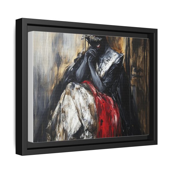Elegant Framed Canvas Art, Contemporary Wall Decor, Living Room Art, Unique Gift, Home Aesthetic, Modern Art Print, Multi-color Artwork - Image 2