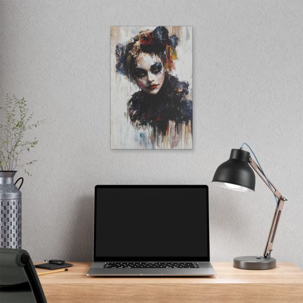 Artistic Wall Canvas, Modern Home Decor, Unique Artwork, Gallery Wall Art, Gift for Art Lovers, Abstract Portrait, Trendy Room Decor - Image 8