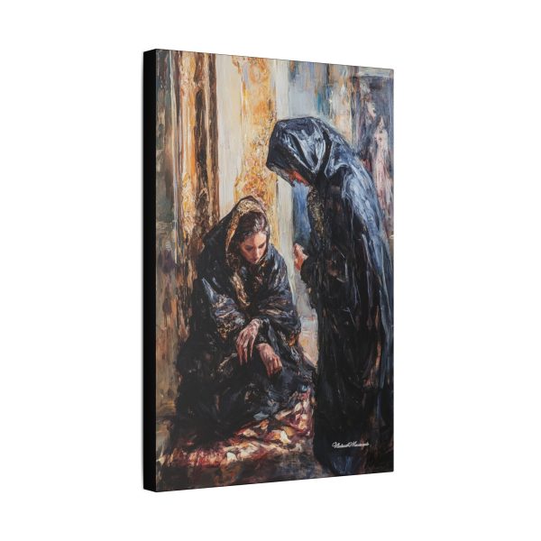 Emotive Stretched Canvas Art, Inspirational Wall Decor for Home, Unique Gifts for Art Lovers, Spiritual Gallery Wall Piece, Elegant [...] - Image 10