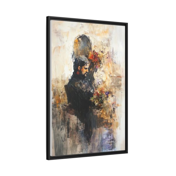 Framed Canvas Art Print, Abstract Wall Decor, Elegant Home Accent, Gift for Art Lovers, Gallery Wall Piece, Contemporary Design - Image 6