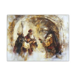 Artistic Stretched Canvas Print, Wall Art, Home Décor, Unique Gift, Religious Artwork, Religious Art, Quranic Canvas