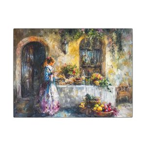 Artistic Canvas Wall Art, Colorful Home Decor, Vintage Inspired, Perfect for Living Room, Gift for Art Lovers, Floral Still Life