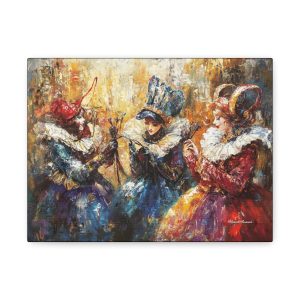 Framed Canvas Art Print, Colorful Historical Women, Wall Decor, Vintage Art, Gift for Home, Gallery Wall, Art Lovers