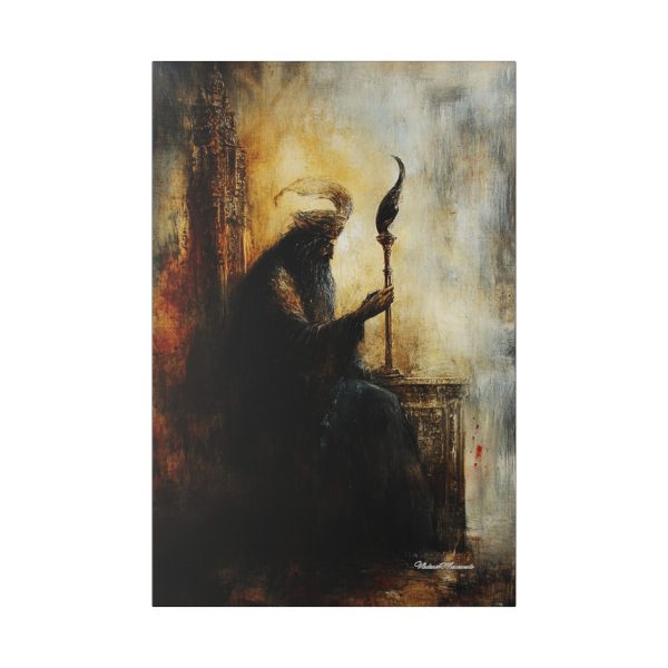 Majestic Canvas Art, Spiritual Wall Decor, Home Office Artwork, Gift for Art Lovers, Meditation Room Accent - Image 13