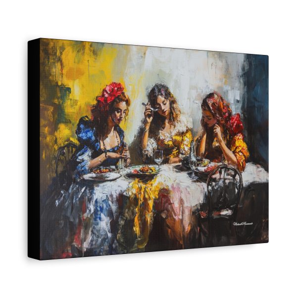 Artistic Canvas Wall Art, Elegant Home Decor, Colorful Stretched Artwork for Living Room, Dining Room, Gift Idea - Image 2