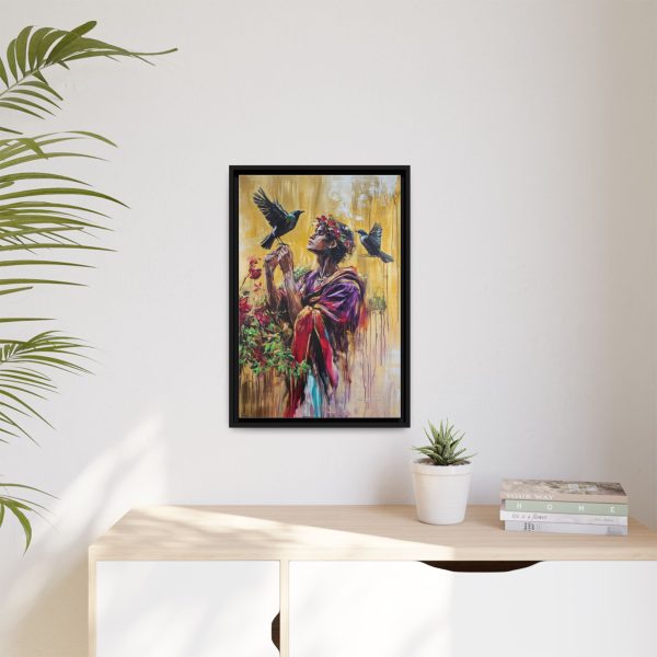 Vibrant Framed Wall Art Print, Colorful Home Decor, Inspirational Canvas, Gift for Art Lovers, Bohemian Style Wall Decor, [...] - Image 51