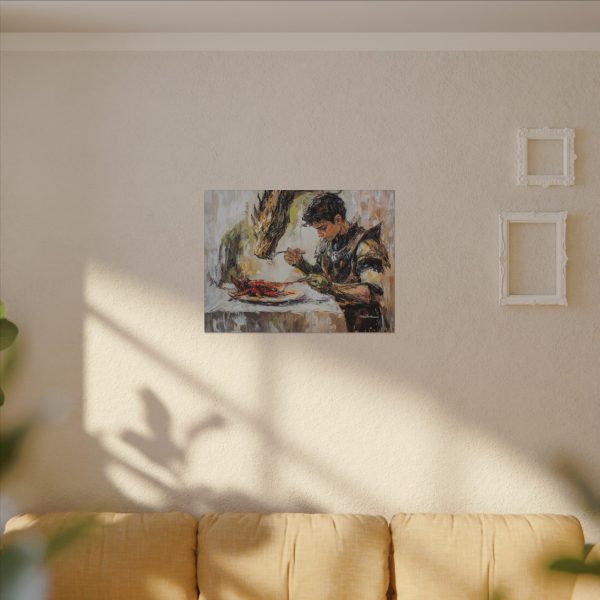 Fantasy Art Canvas Print, Dragon Lover Home Decor, Unique Wall Art for Dungeons & Dragons, Gamers Gift, Mythical Creatures - Image 15