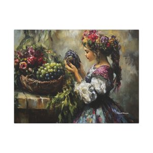 Colorful Floral Canvas Art Wrap – Vintage Still Life Decor, Home Wall Art, Gift for Her, Art Collectors, Mother's Day Decor