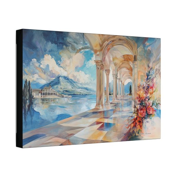 Vibrant Stretched Canvas Art, Colorful Wall Decor, Home Aesthetic, Gift for Art Lovers, Living Room Wall Art, Abstract Landscape Prints - Image 6