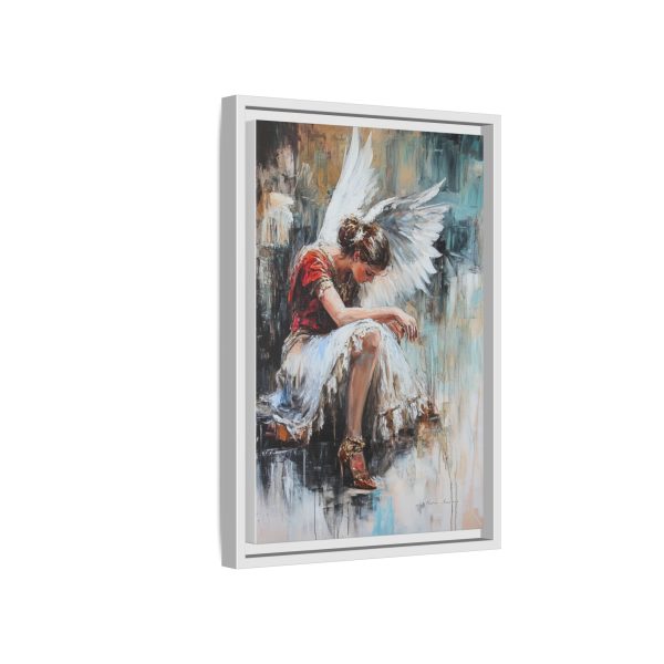 Angel Wings Framed Canvas Art, Inspirational Wall Decor for Home, Serenity Artwork, Gift for Her, Boho Chic Decor, Angel Art Print - Image 46