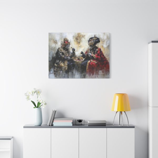 Regal Couple Canvas Art, Wall Decor, Artwork for Living Room, Unique Gift, Home Decoration, Gallery Style - Image 19