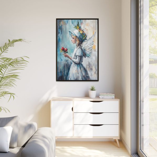 Whimsical Fairy Art Print, Colorful Home Decor, Kids Room Wall Art, Unique Gift, Magical Framed Canvas - Image 31