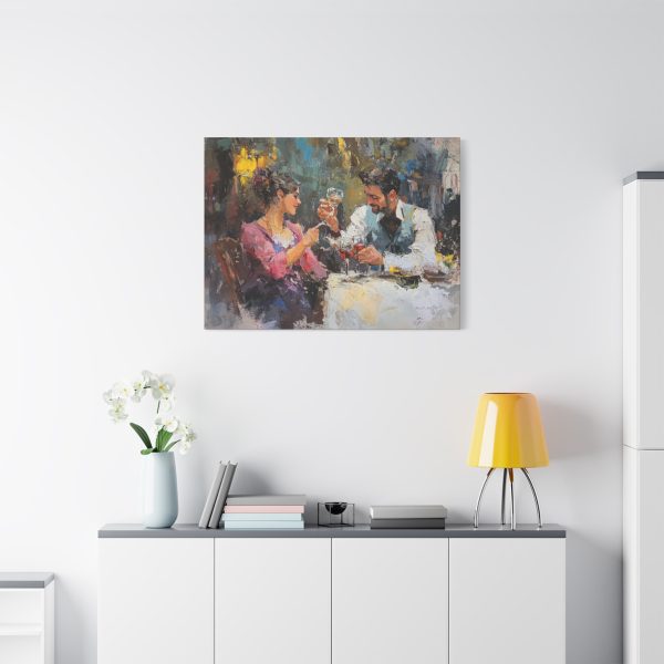 Romantic Canvas Art Print, Wall Decor, Couple Artwork, Romantic Gift, Home Accent - Image 19