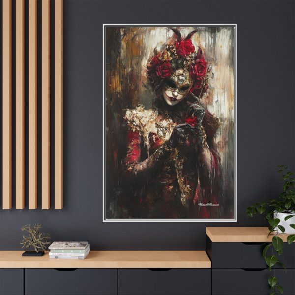 Gothic Art Print, Wall Decor, Unique Framed Artwork, Vibrant Canvas, Home Decoration, Halloween Vibes, Boho Chic - Image 72