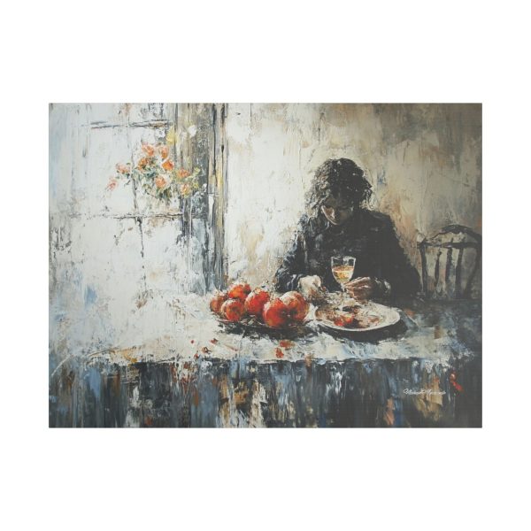 Stretched Canvas Art: Cozy Kitchen Scene, Home Decor, Wall Art, Gift for Art Lovers, Dining Room Accent, Unique Art Piece - Image 13
