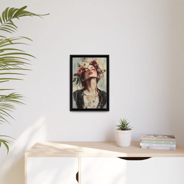 Floral Portrait Canvas Art Print, Boho Wall Décor, Feminine Home Accent, Gift for Her, Flower Lover's Art - Image 39