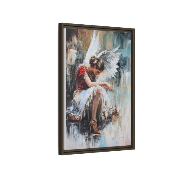 Angel Wings Framed Canvas Art, Inspirational Wall Decor for Home, Serenity Artwork, Gift for Her, Boho Chic Decor, Angel Art Print - Image 54