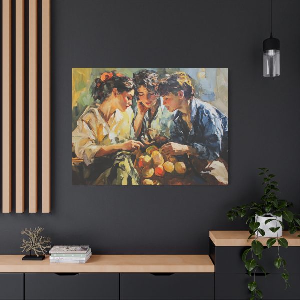 Canvas Art Print, Friends Gathering, Home Decor Wall Art, Gallery Wrapped, Colorful Still Life, Gift for Art Lovers - Image 24