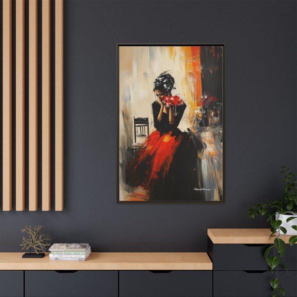 Elegant Framed Canvas Art - Emotional Portrait, Wall Decor, Home Decor, Gift for Art Lovers, Special Occasions - Image 32
