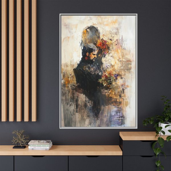 Framed Canvas Art Print, Abstract Wall Decor, Elegant Home Accent, Gift for Art Lovers, Gallery Wall Piece, Contemporary Design - Image 72