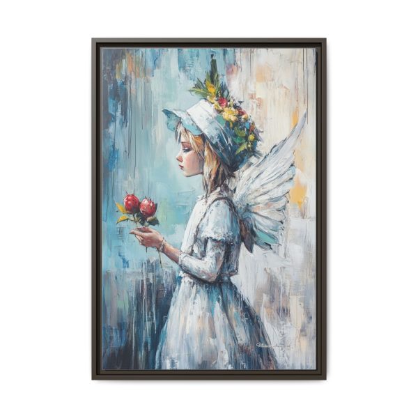 Whimsical Fairy Art Print, Colorful Home Decor, Kids Room Wall Art, Unique Gift, Magical Framed Canvas - Image 13