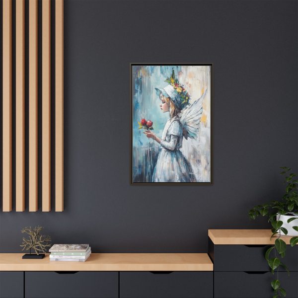 Whimsical Fairy Art Print, Colorful Home Decor, Kids Room Wall Art, Unique Gift, Magical Framed Canvas - Image 24