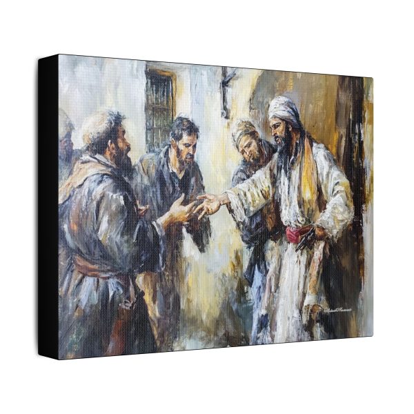 Canvas Wall Art, Religious Painting, Spiritual Home Decor, Inspirational Gift, Biblical Artwork, Church Decoration - Image 2