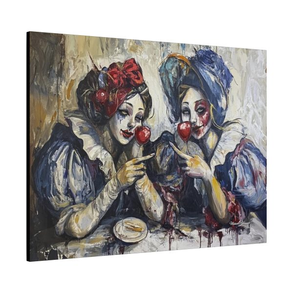 Darkly Whimsical Canvas Art, Creepy Painting, Surreal Home Decor, Unique Gift for Art Lovers, Halloween Decoration - Image 22